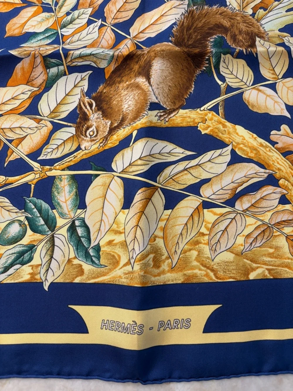 Vintage Hermès Nutcracker Silk Scarf Designed by Antoine De Jacquelot 1997